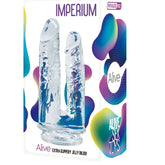 ALIVE - IMPERIUM DOUBLE REALISTIC TRANSPARENT PENIS 12/14 CM